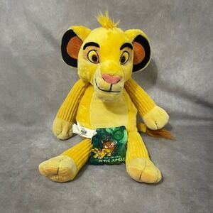 Disney Scentsy Buddy Simba Plush Kids Large Yellow Lion King with Scent Pak